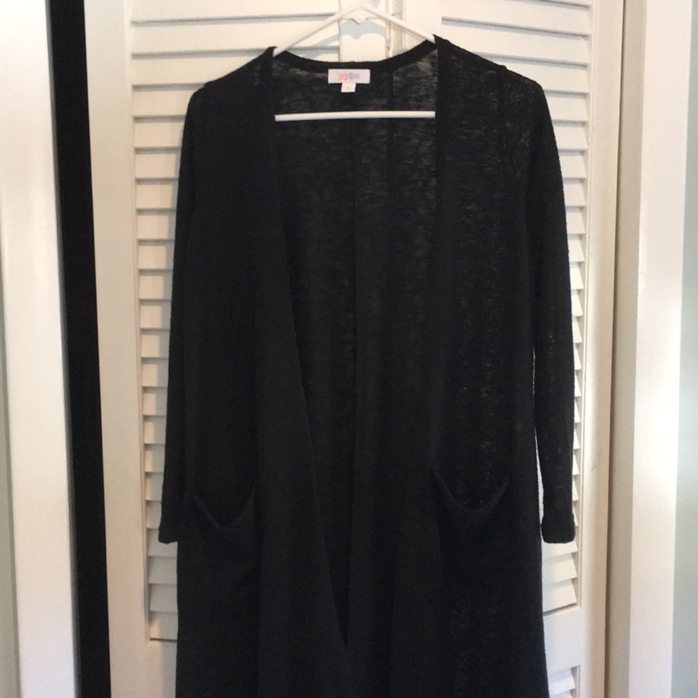 Solid Black! LuLaRoe Sarah Sweater